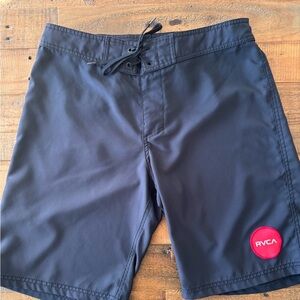 RVCA Men's Black Boardshorts! Excellent condition!